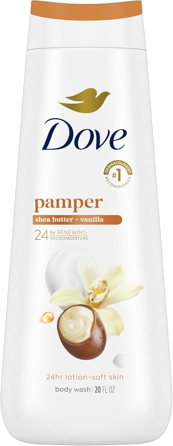 Dove Purely Pampering Body Wash Shea Butter & Warm Vanilla 22oz Moisturising by Dove