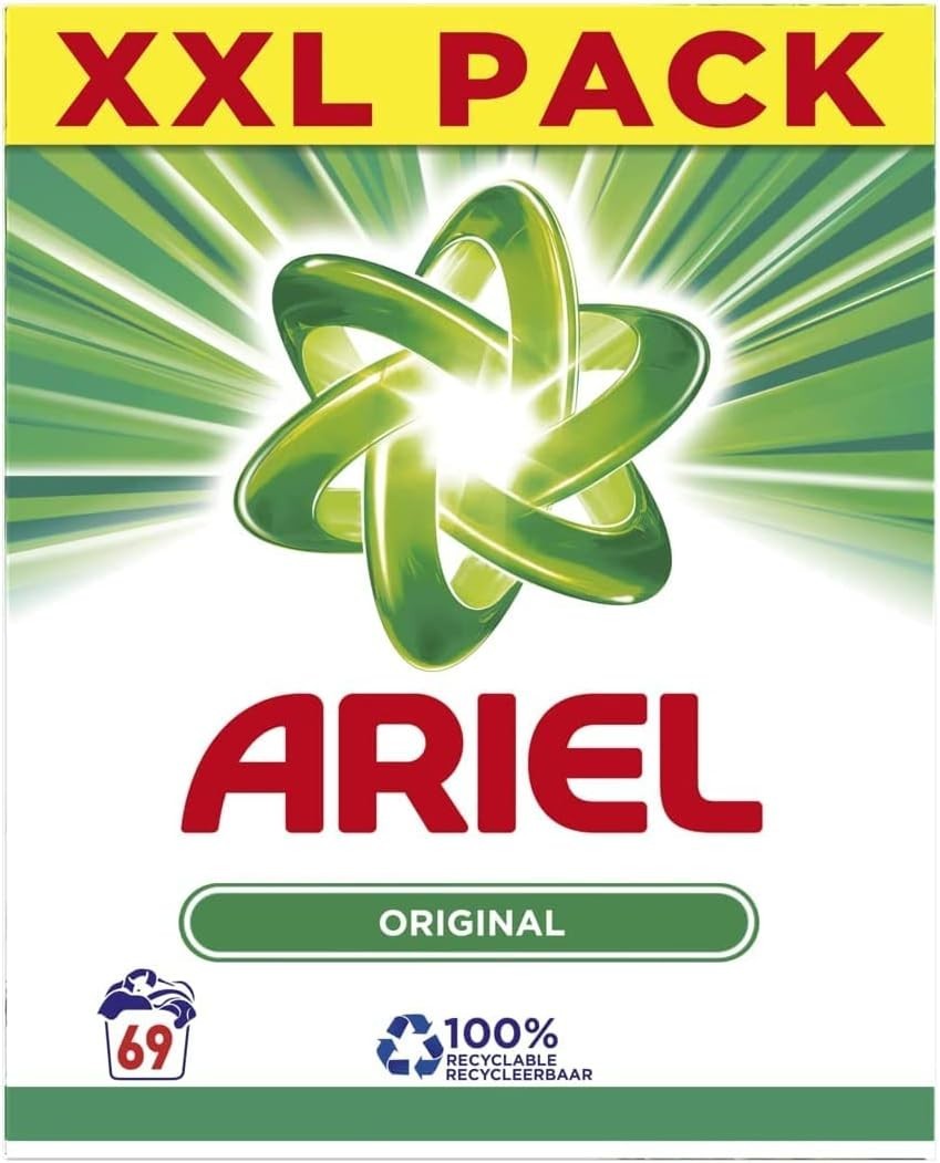 Ariel Washing Powder Original 4.81kg – Cold Wash Formula & Stain Removal by Ariel