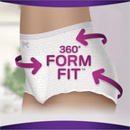 Always Discreet Incontinence Pants Women Night 16 Count Pack by Always