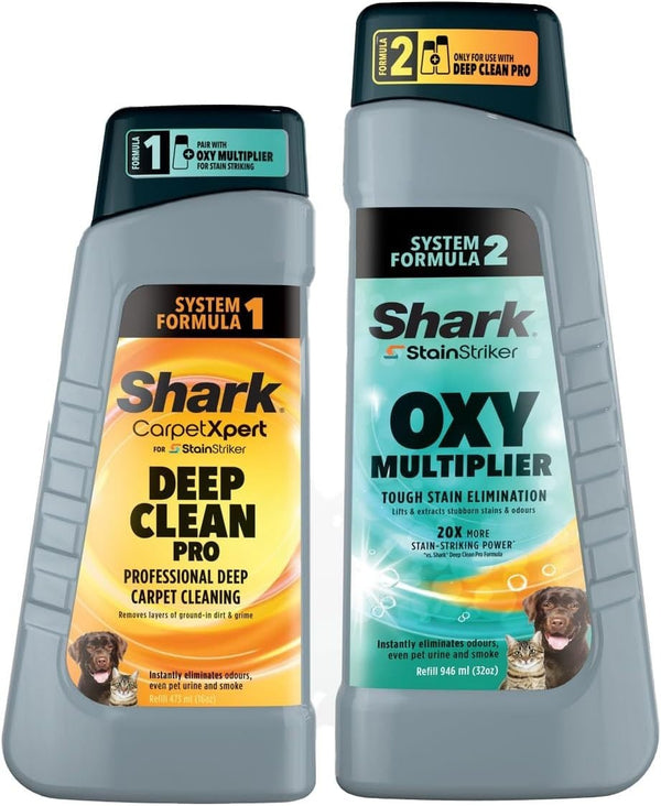 Shark CarpetXpert Deep Clean Bundle + StainStriker Oxy Multiplier - 1.42L UK