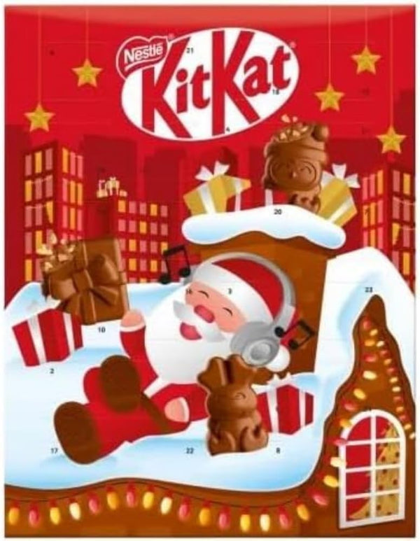 KitKat Advent Calendar – Milk Chocolate Treats | Festive Holiday Chocolate Box 85g