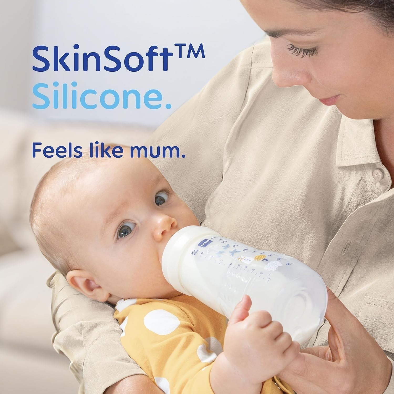 MAM Easy Active Bottles 330ml 2 Pack | Fast Flow Teats Size 3 | Lilac BPA Free by MAM