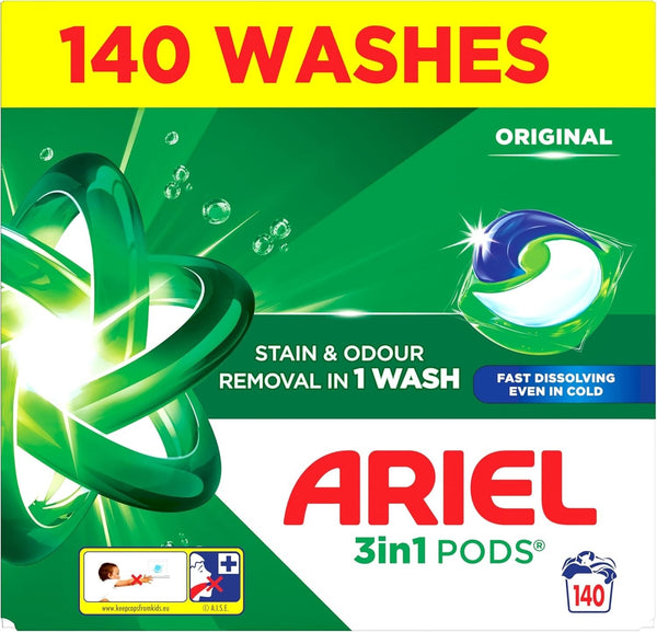 Ariel All in One Pods Laundry Capsules 70 Wash Pack