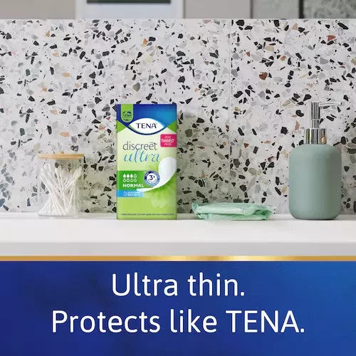 TENA Lady Discreet Mini Pads Case 10 Packs x20 | Light Incontinence Protection by Tena