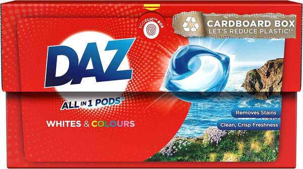 Daz All In One Pods Laundry Detergent Capsules 140 Washes