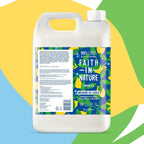Faith in Nature Washing Up Liquid Lemon 5L | Biodegradable Vegan Refill Pack by Faith in Nature