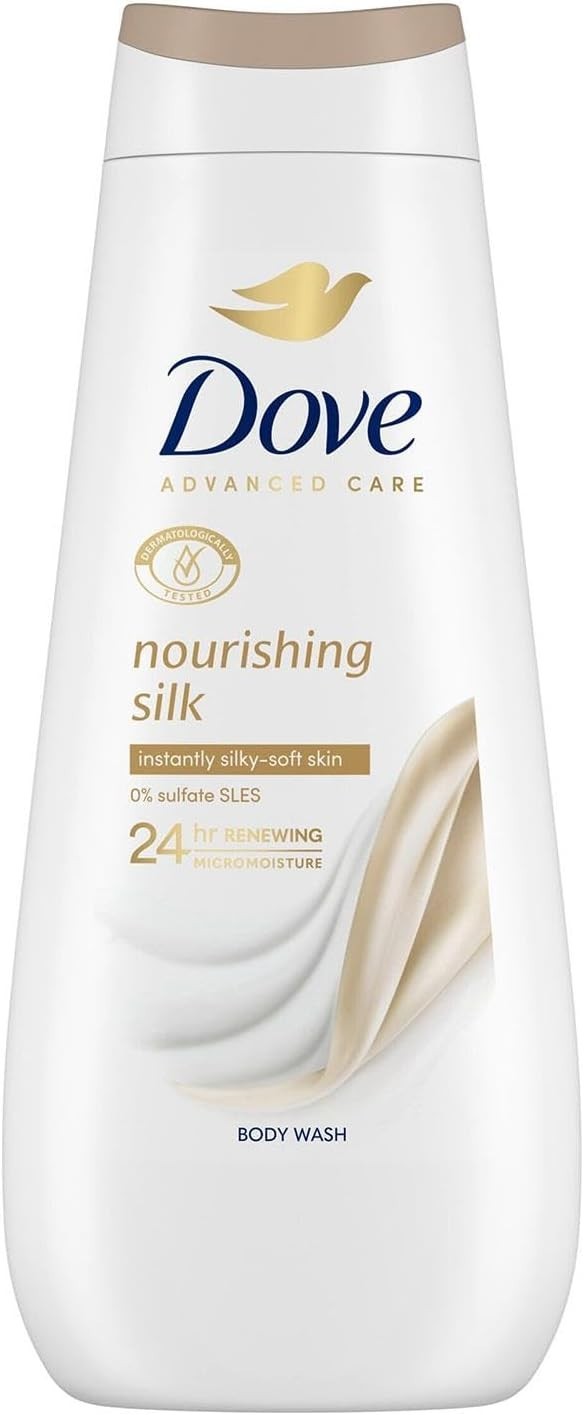 Dove Advanced Care Sulphate Free Body Wash 400ml Pack of 2 Nourishing Gel by Dove
