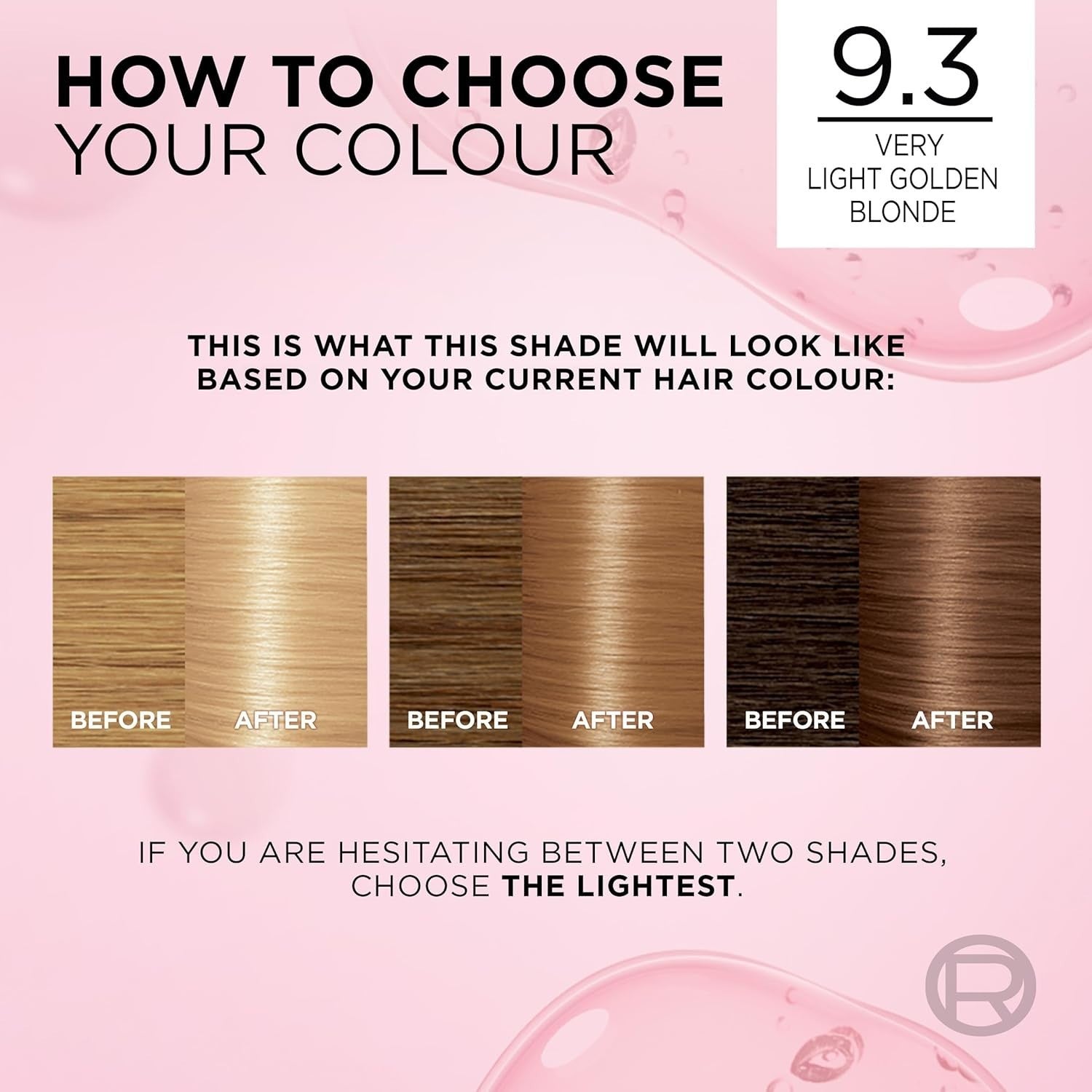 L'Oreal Excellence Creme Hair Dye 9.3 Natural Light Gold Blonde 100% Grey Cover by L'Oreal Paris