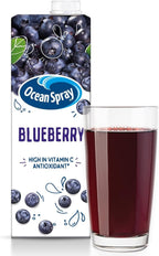 12 x 1 Litre Ocean Spray Blueberry Juice Drink – Refreshing Fruit Beverage by Ocean Spray