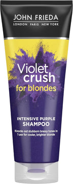 John Frieda Violet Crush Purple Shampoo 250ml Blonde Hair Anti-Brass Treatment by JOHN FRIEDA