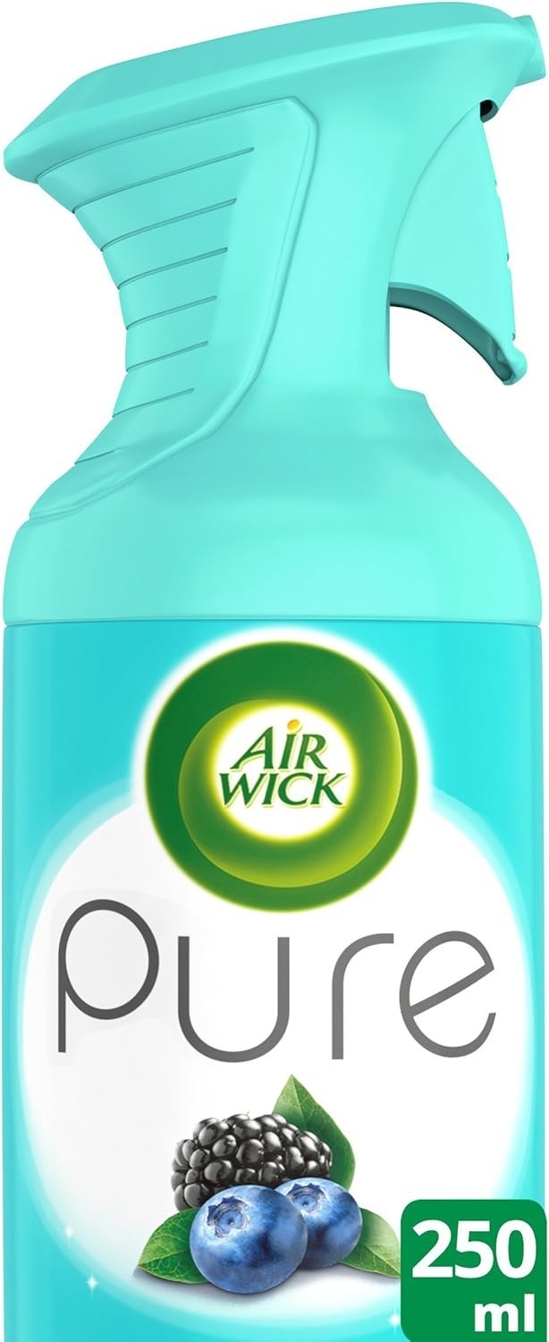 Air Wick Cherry Scent Spray 6 Pack 250ml Odour Neutraliser by Air Wick
