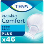 TENA ProSkin Comfort Plus Incontinence Pads 46 Pack Adult Disposable Extra by Tena