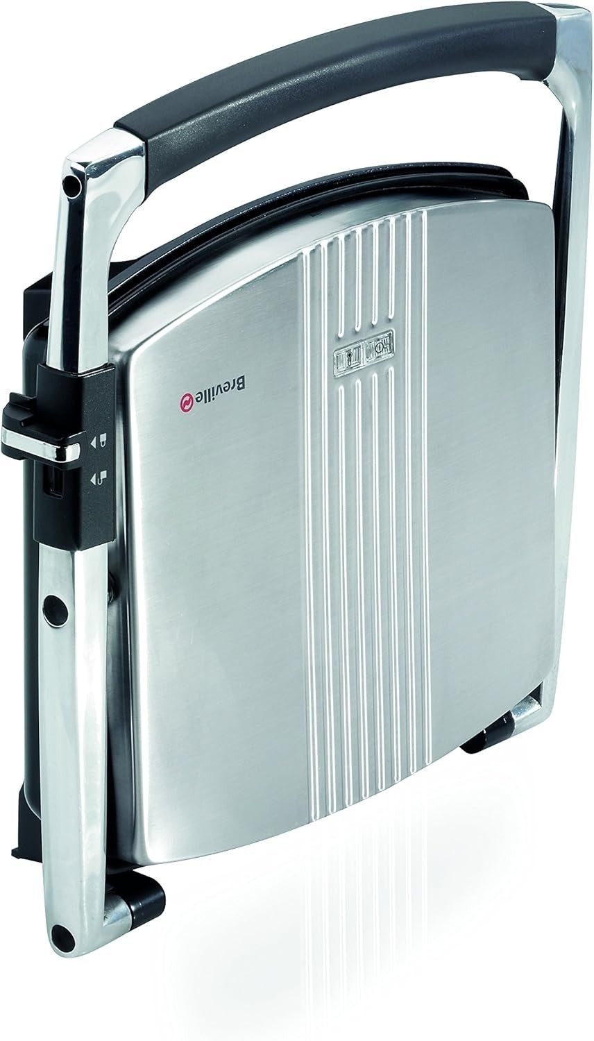 Breville 4-Slice Sandwich & Panini Press Toastie Maker | Non-Stick Stainless by Breville