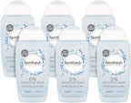 Femfresh 0% Sensitive Intimate Wash 250ml Pack of 6 pH Balanced Vegan Cleanser by femfresh