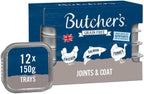Butcher's Joints & Coat Wet Dog Food Trays Variety 150g –Healthy Skin & Mobility by Z Store