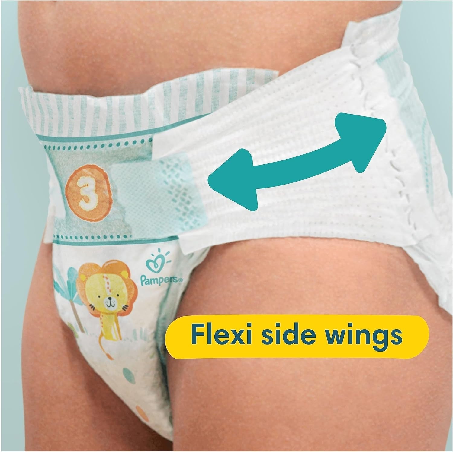 Pampers Baby-Dry Nappies Size 6, 148 Count 13-18kg Leak-Free Nights by Pampers