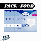 TENA Pants Bariatric Plus XXL Incontinence Pants 4 Packs of 12 Disposable by Tena