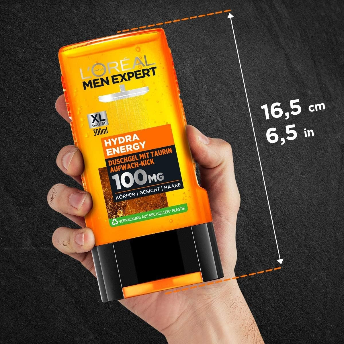 L'Oréal Men Expert Hydra Energy Gift Set with Wash Gel, Cream, Shower Gel & Bag by L'Oréal