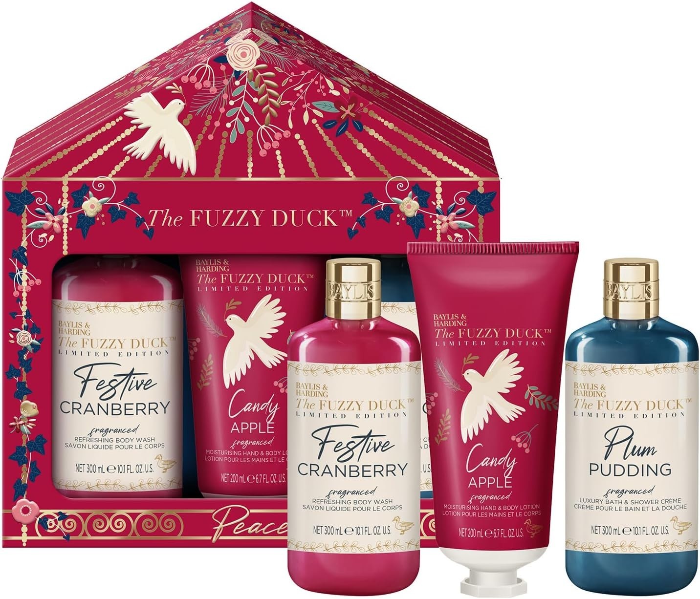 Baylis & Harding Fuzzy Duck Winter Wonderland Body Care Gift Set Vegan by Baylis & Harding