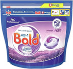 Bold All in One Laundry Pods w/ Lenor Softener Lavender & Camomile, 120ct by BOLD