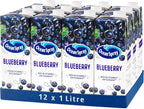 12 x 1 Litre Ocean Spray Blueberry Juice Drink – Refreshing Fruit Beverage by Ocean Spray