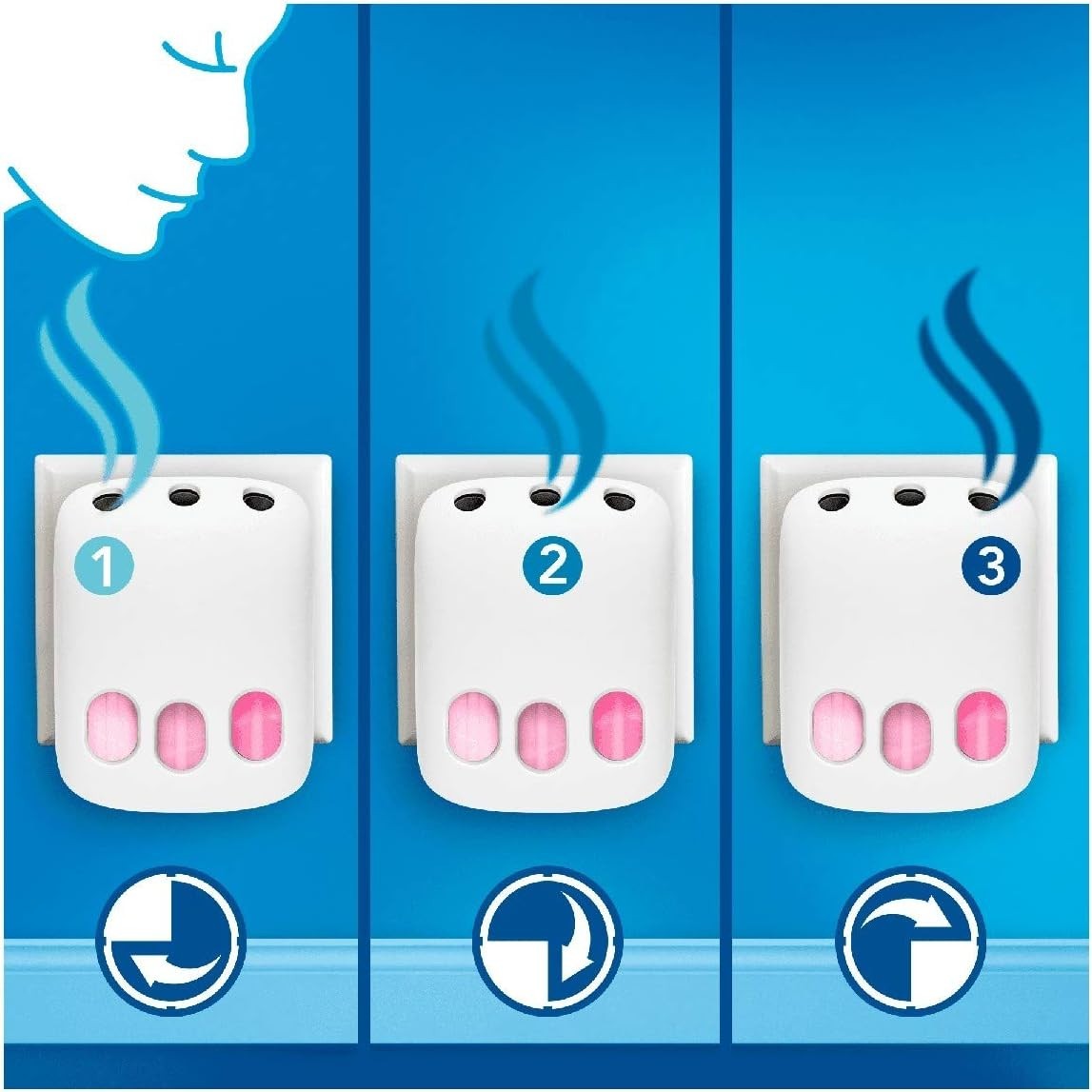 Febreze Unstoppables Plug In Refill Fresh Scent 6 Pack | Air Freshener Pods by Febreze