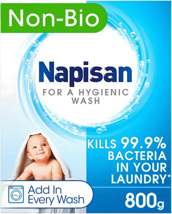 Napisan Non-Bio Germicidal Stain Remover Powder 800g | Bacteria Killer Clean
