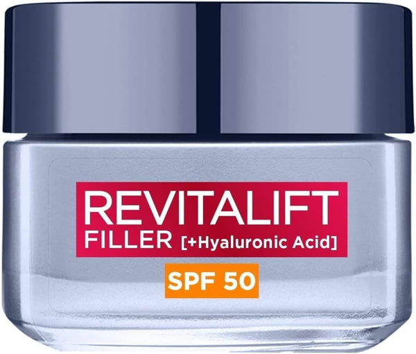 L'Oréal Revitalift Filler Anti-Wrinkle Day Cream SPF50 + Hyaluronic Acid 50ml