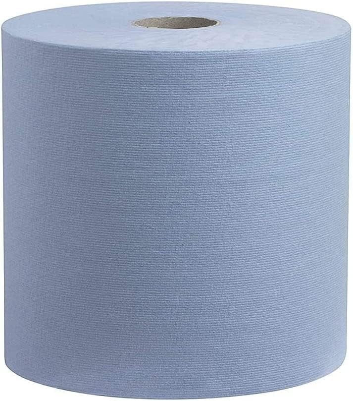 Blue Centrefeed Rolls 12 Pack 2 Ply Embossed Towels by Unbranded