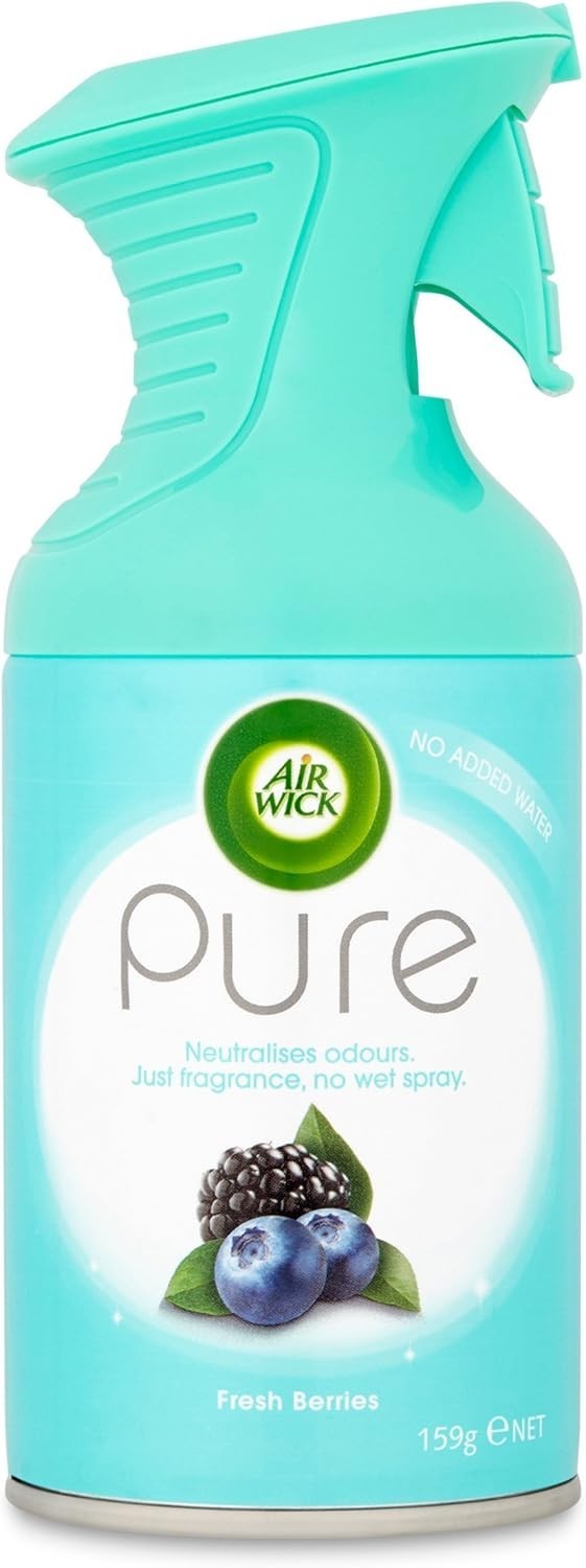 Air Wick Cherry Scent Spray 6 Pack 250ml Odour Neutraliser by Air Wick