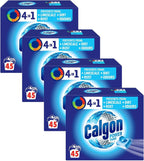 Calgon 4in1 Washing Machine Cleaner & Water Softener Tablets 45 Pack x4 by Calgon