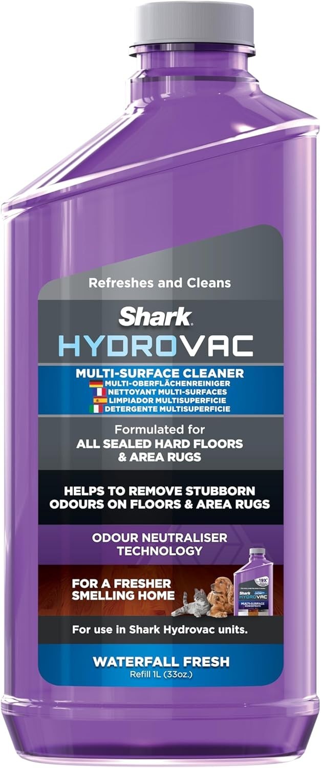 Shark HydroVac Multi-Surface Floor Cleaner Refill 1L with Odour Neutraliser by Shark