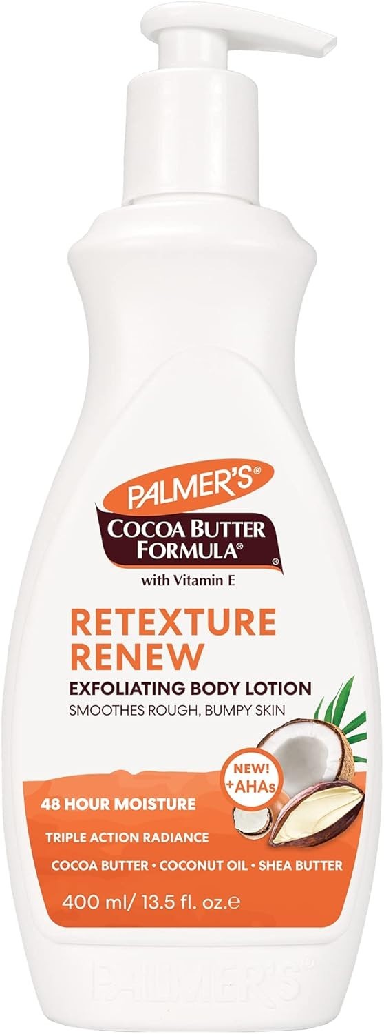 Palmer’s Cocoa Butter Exfoliating Body Lotion 400ml | Renew & Hydrate Dry Skin by Palmer’s