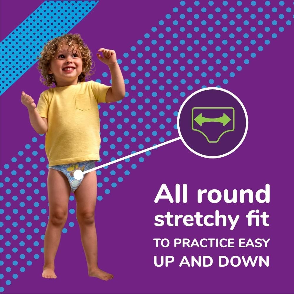 Huggies Pull-Ups Girls Day Pants Size 6-7 (2-4 Years) 40 Nappy Trainers by Huggies