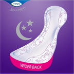 TENA Lady Discreet Maxi Night Incontinence Pads | 48 Pads | Extra Heavy by Tena