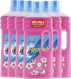 Flash All Purpose Multi Surface Cleaner Liquid 7.8L (6 x 1.3L) Cherry Blossom by Flash