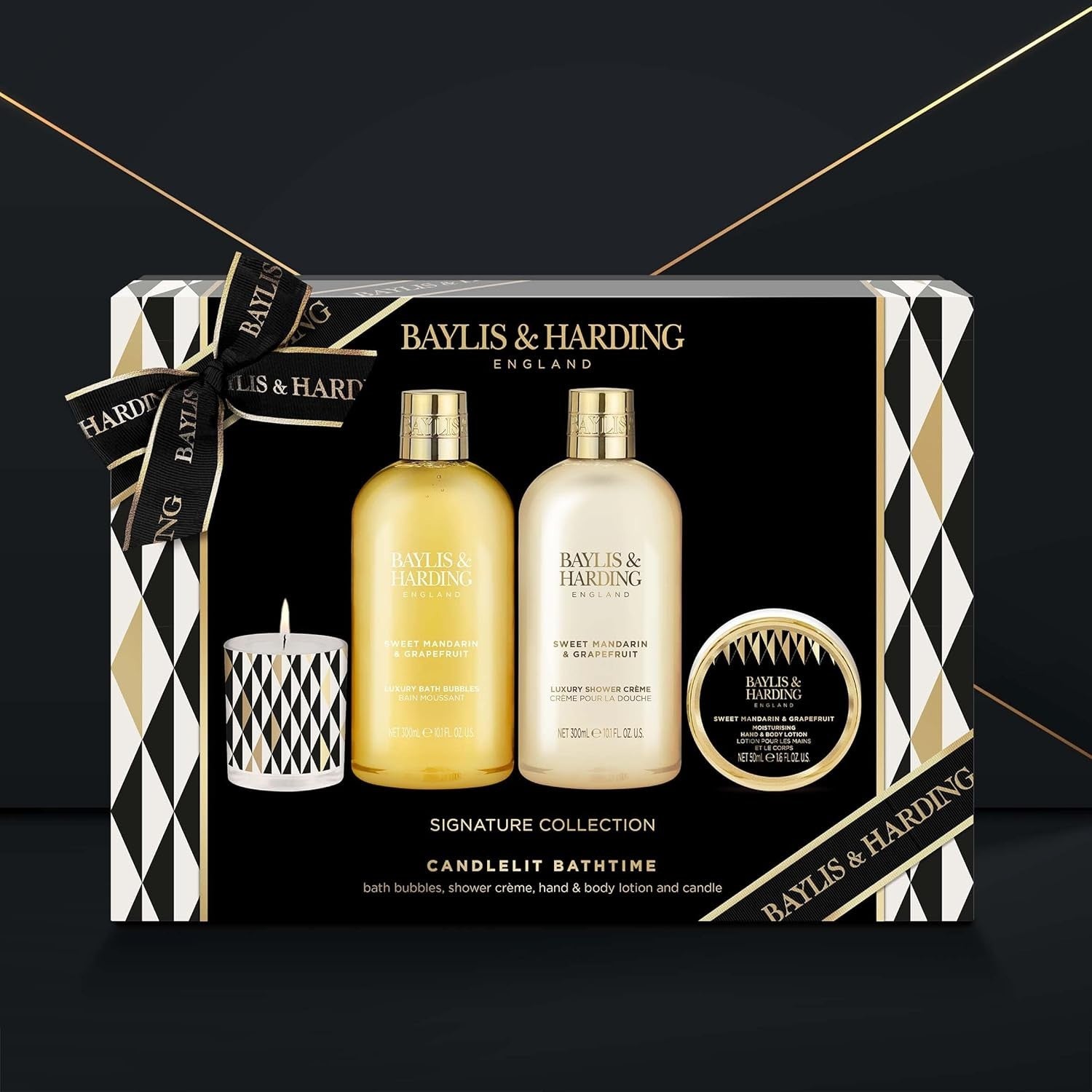 Baylis & Harding Sweet Mandarin & Grapefruit Gift Set | Vegan Bath & Relaxation by Baylis & Harding