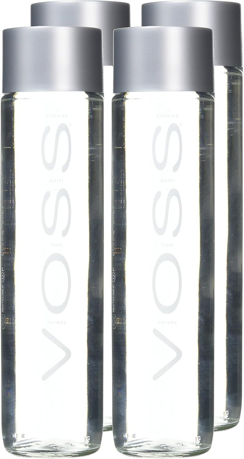 Voss Artesian Still Water 330ml Glass Bottle Premium Natural Pure Norway Water by VOSS