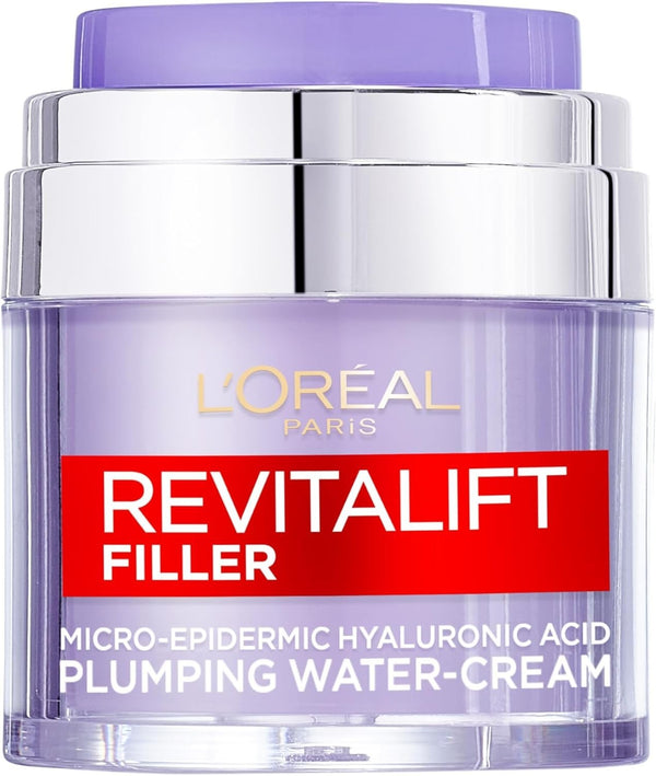 L’Oreal Revitalift Filler Water Cream 50ml | Hydrating Anti-Age Face Moisturiser