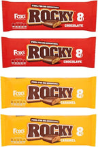 Fox’s Rocky Chocolate & Caramel Biscuit Bars Bulk Pack 48 Bars Snack Bundle by Fox's