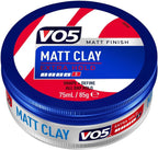 VO5 Extreme Style Matt Clay 75ml x6 | Sculpted Texture Strong Hold Matte Finish by V05