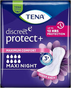 TENA Lady Discreet Maxi Night Incontinence Pads | 48 Pads | Extra Heavy by Tena