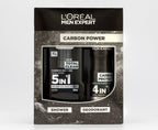 L'Oréal Men Expert Carbon Power Gift Set | Men’s Grooming | Face Wash & Care by L'Oréal
