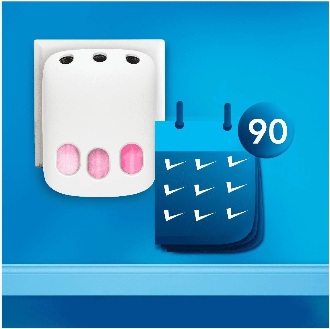 Febreze Unstoppables Plug In Refill Fresh Scent 6 Pack | Air Freshener Pods by Febreze