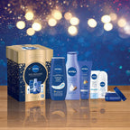 NIVEA Feel Indulged Skincare Gift Set for Women Cream Lotion Deo & Shower by NIVEA