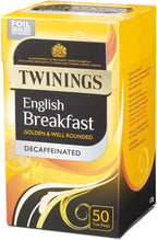 Twinings Decaf English Breakfast Tea 200 Bags 4x50 Multipack Black Tea Box by Twinings