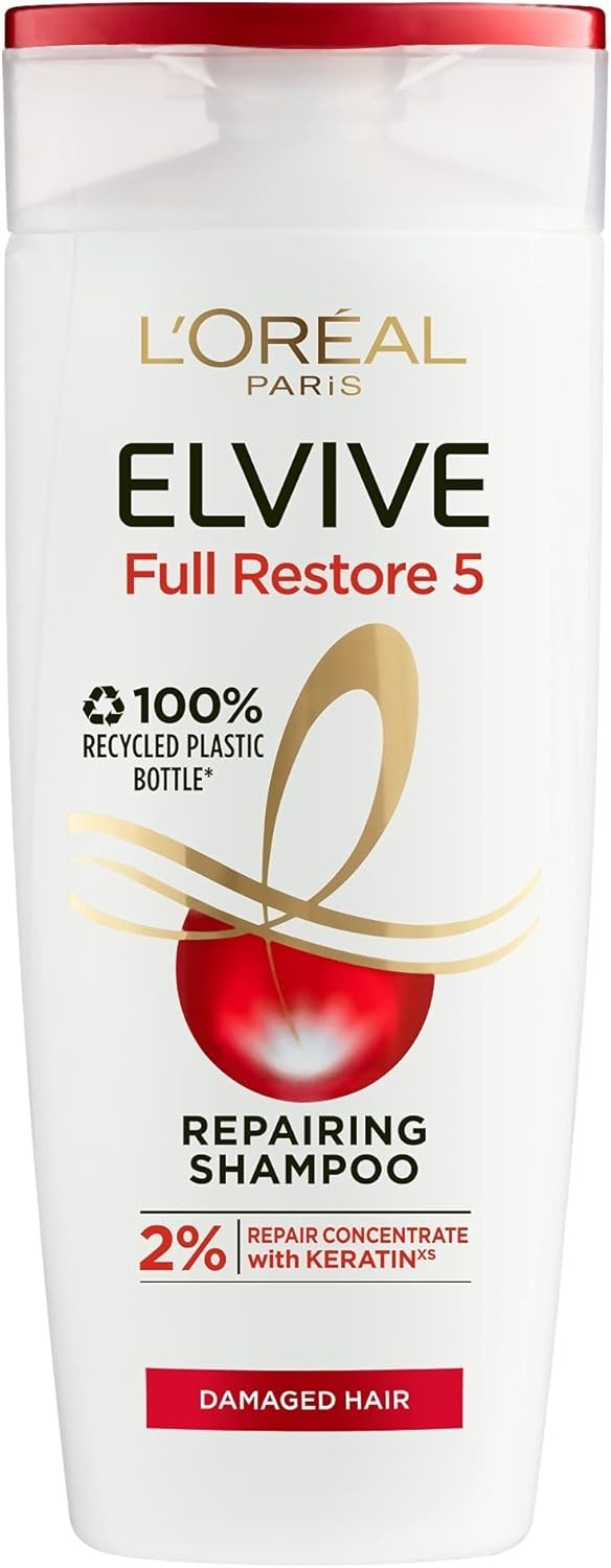 6x L'Oreal Elvive Full Restore 5 Shampoo 400ml Bottles by ‎L'Oreal Paris