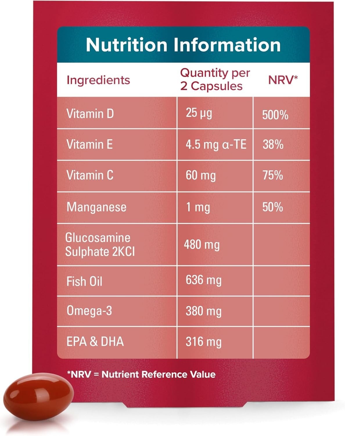 Seven Seas JointCare Supplex 30 Capsules | Glucosamine + Omega-3 for Joints by Seven Seas