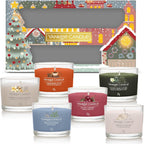 Yankee Candle Christmas Gift 6 Mini Votive Candle Soy Blend Wax Festive Scents by Yankee Candle