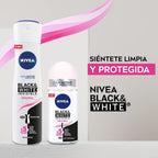 NIVEA Black & White Invisible Original Anti-Perspirant Spray 200ml - Pack of 6 by NIVEA